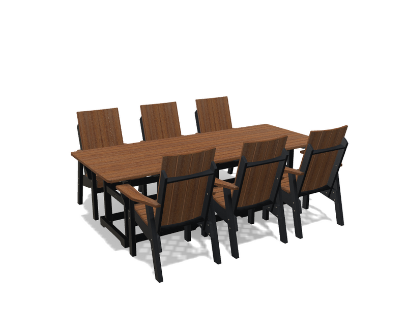 Krahn 40" x 96" Dining Table with 6 Chairs