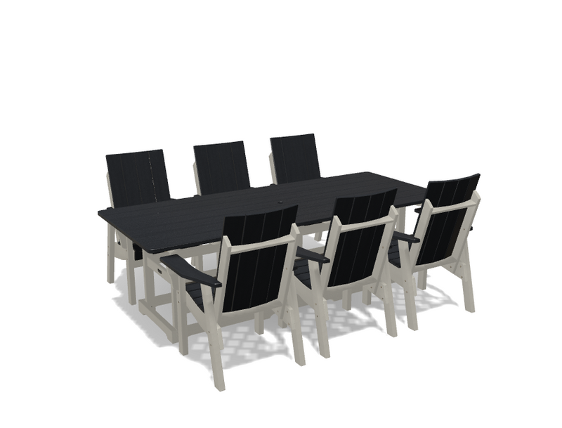Krahn 40" x 96" Dining Table with 6 Chairs