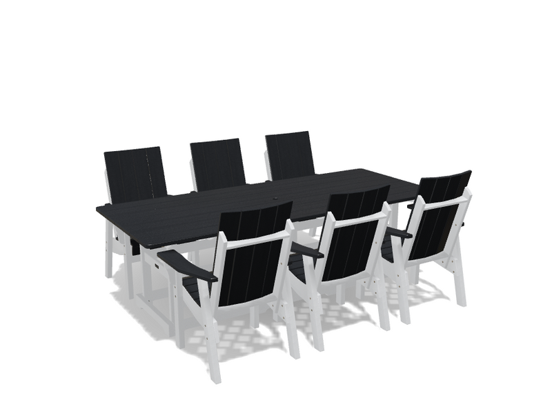 Krahn 40" x 96" Dining Table with 6 Chairs