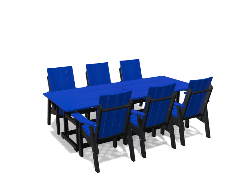 Krahn 40" x 96" Dining Table with 6 Chairs