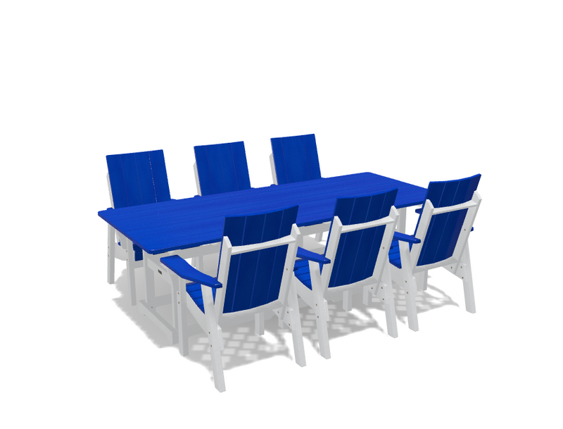 Krahn 40" x 96" Dining Table with 6 Chairs