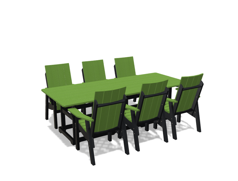 Krahn 40" x 96" Dining Table with 6 Chairs