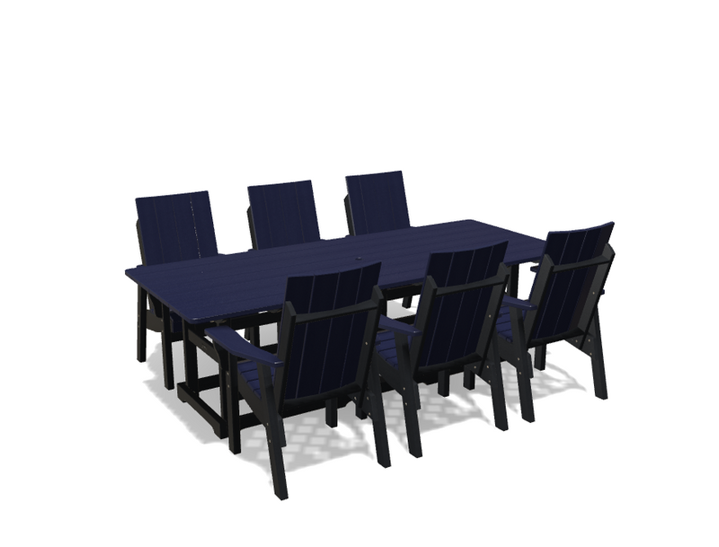 Krahn 40" x 96" Dining Table with 6 Chairs