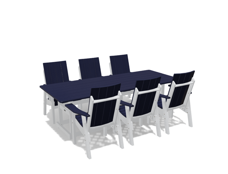 Krahn 40" x 96" Dining Table with 6 Chairs