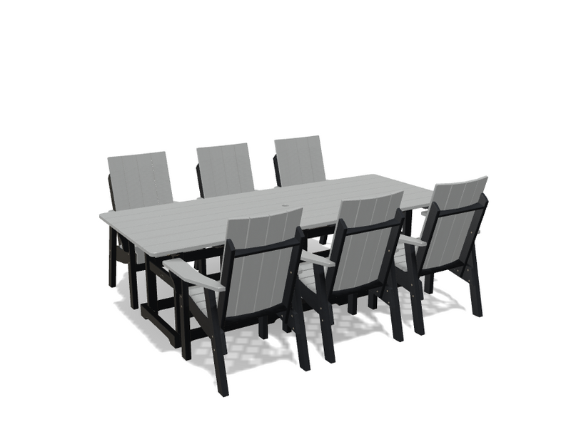 Krahn 40" x 96" Dining Table with 6 Chairs