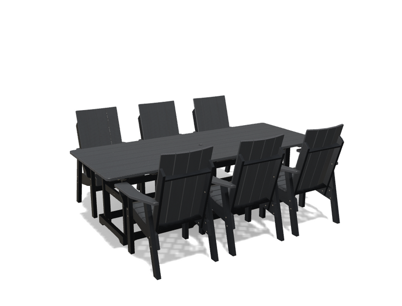 Krahn 40" x 96" Dining Table with 6 Chairs