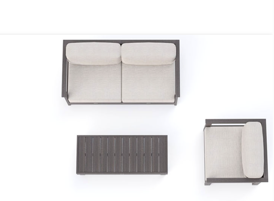 Deep Seat Lounge - Loveseat
