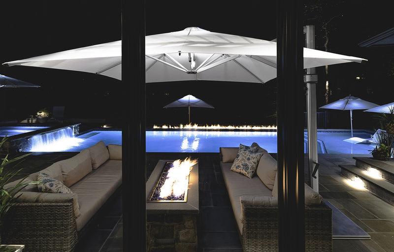 Frankford Eclipse Designer Cantilever Umbrella - 10' Square