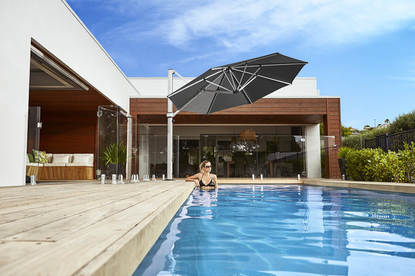 Frankford Eclipse Designer Cantilever Umbrella - 13' Octagon