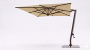 FIM C09 umbrella in Sunbrella Antique Beige with Peppercorn Brown Frame