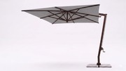 FIM C09 umbrella in Sunbrella Canvas Granite with Peppercorn Brown Frame