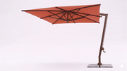 FIM C09 umbrella in Sunbrella Echo Sangria with Peppercorn Brown Frame