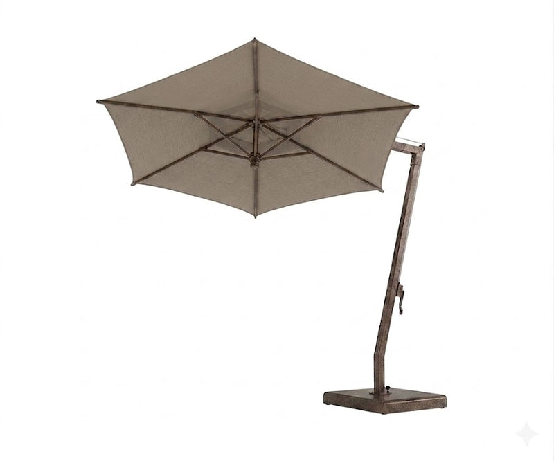 FIM C05 Cantilever Umbrella - 10.5' Hexagon