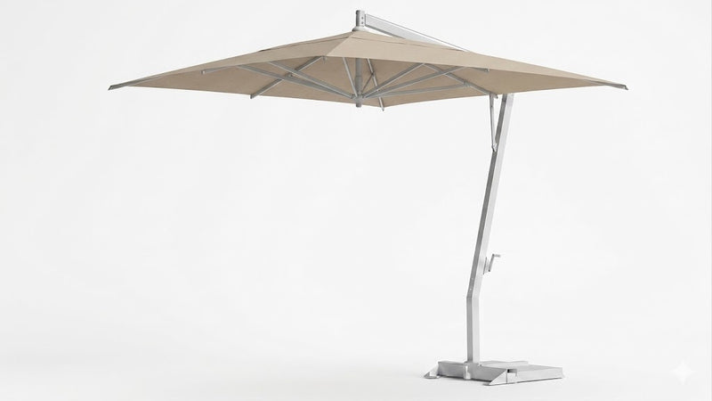 FIM P19 Cantilever Umbrella - 10' x 13' Rectangular