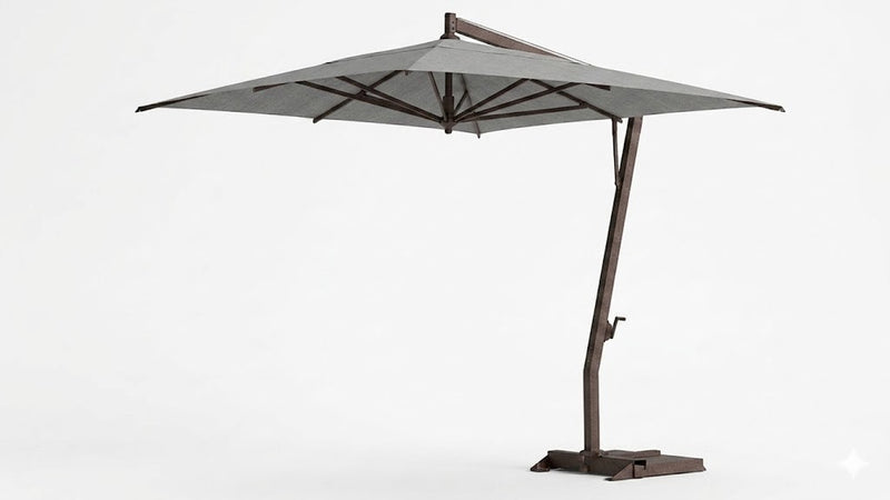 FIM P19 Cantilever Umbrella - 10' x 13' Rectangular