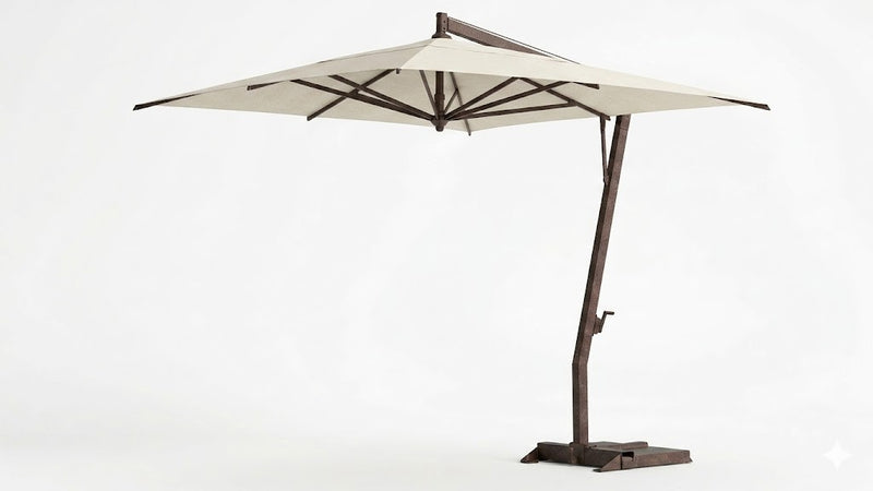 FIM P19 Cantilever Umbrella - 10' x 13' Rectangular