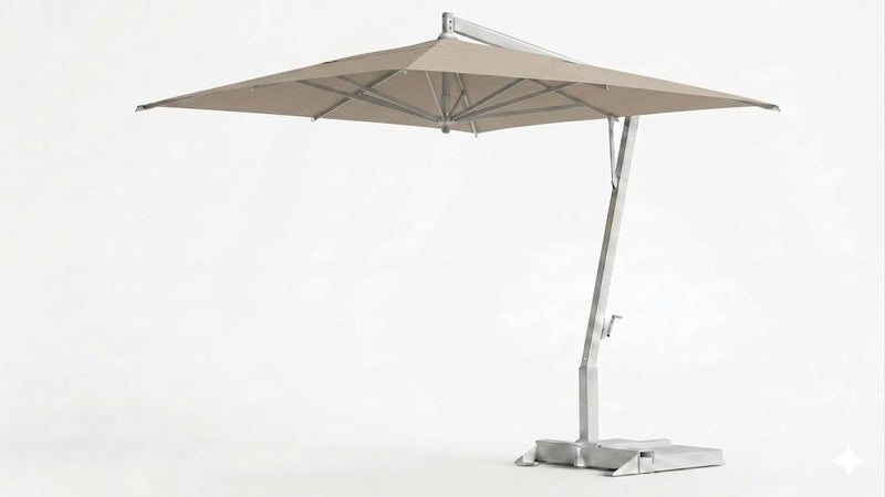 FIM P24 Cantilever Umbrella - 9.5' Square