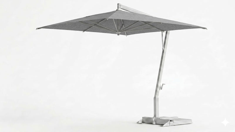 FIM P24 Cantilever Umbrella - 9.5' Square