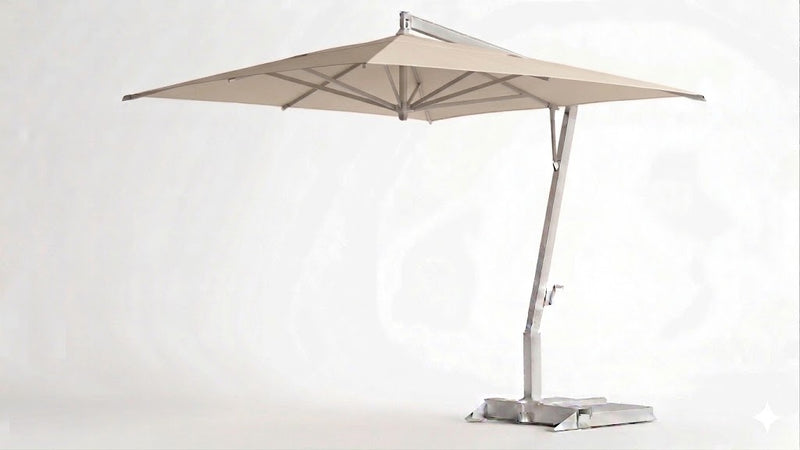 FIM P24 Cantilever Umbrella - 9.5' Square