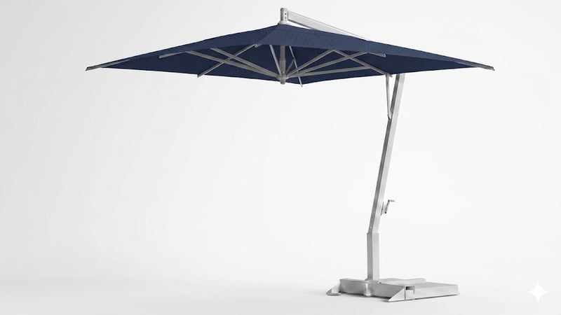 FIM P24 Cantilever Umbrella - 9.5' Square