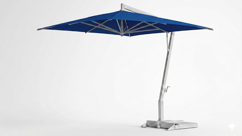 FIM P24 Cantilever Umbrella - 9.5' Square