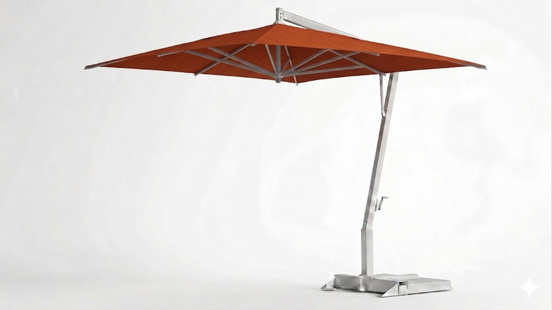 FIM P24 Cantilever Umbrella - 9.5' Square