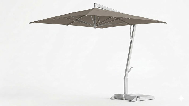 FIM P24 Cantilever Umbrella - 9.5' Square