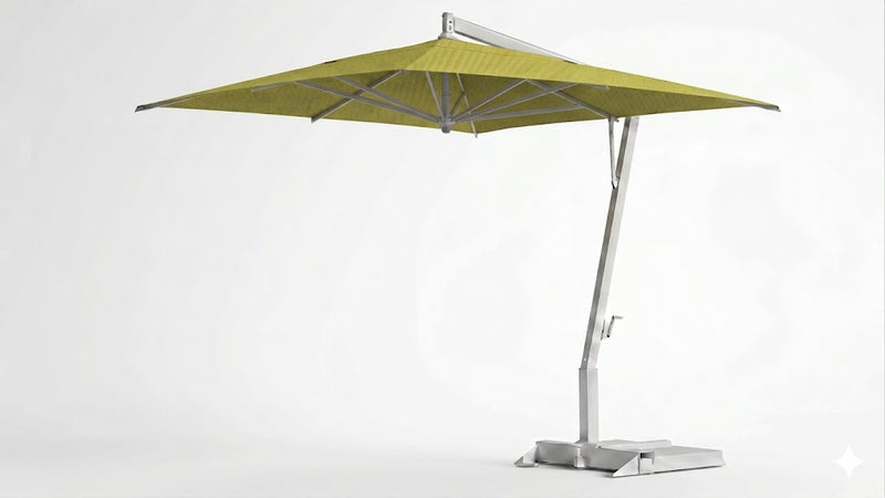 FIM P24 Cantilever Umbrella - 9.5' Square