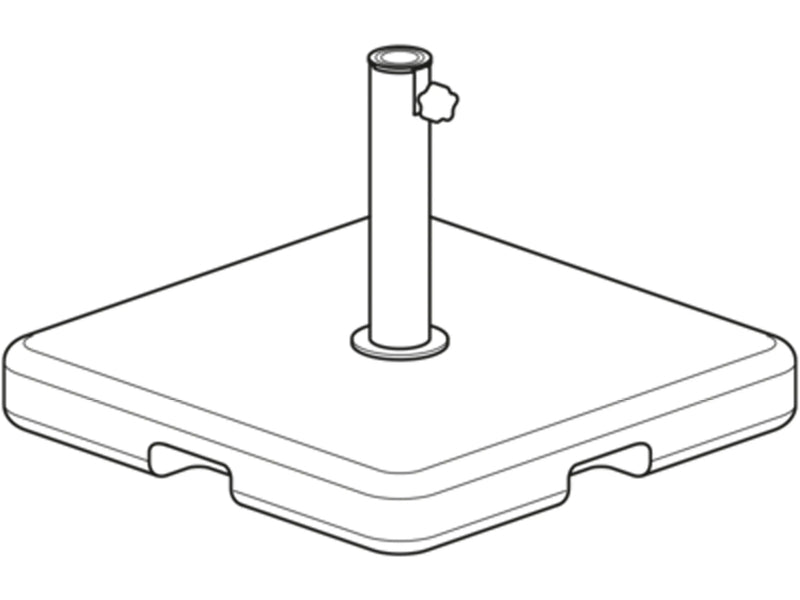 FIM Freestanding Offset Umbrella Bases