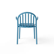 Aluminum construction of Fred’s Armchair, built to withstand Canadian weather conditions year-round.