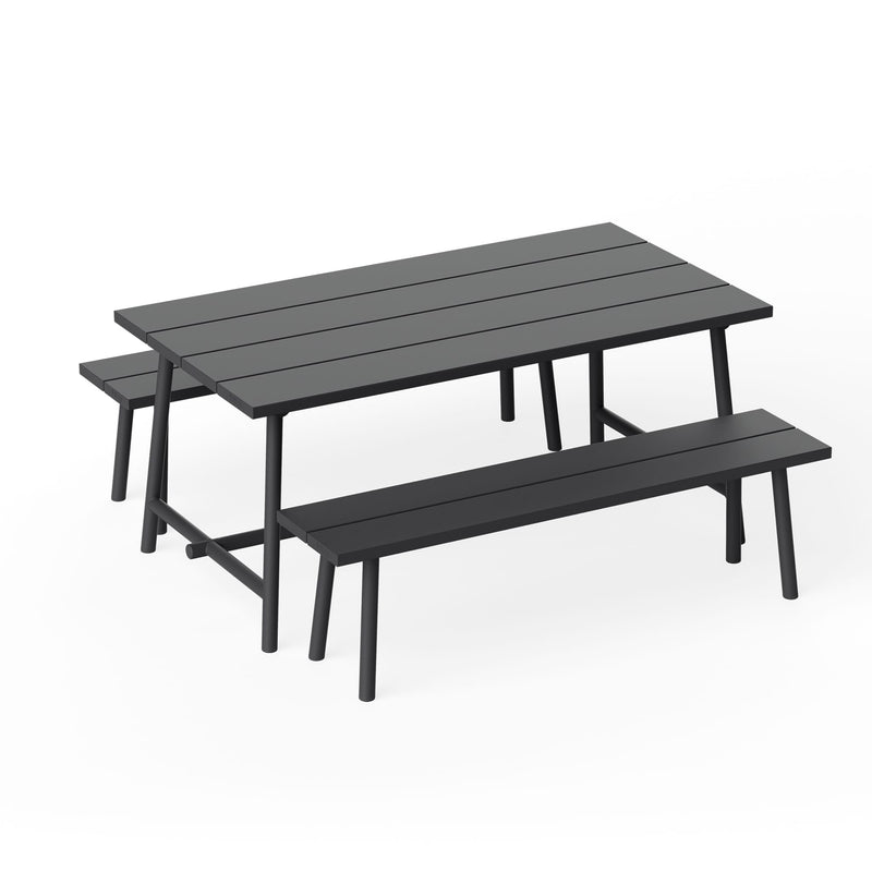 Modern bench designed to pair perfectly with Fred’s Tables.