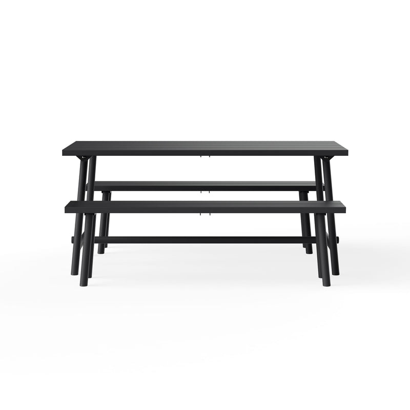 Modern bench designed to pair perfectly with Fred’s Tables.