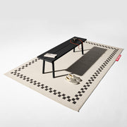 A durable aluminum bench suitable for home and professional use.