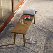 Fred’s Bench seats two to three people with ease and style.