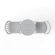 Fatboy Fred's Bistro Set in light grey showcasing a contemporary design with a sturdy table and chairs, ideal for sophisticated outdoor dining.