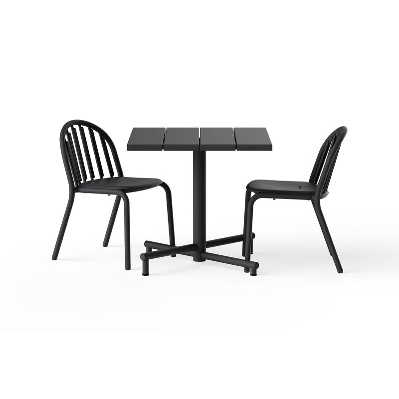 Fred’s Square Bistreau pairs perfectly with Fred’s Chairs.