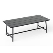 Fred’s Outdoor Table by Fatboy in anthracite, featuring a durable aluminum design with foldable legs, perfect for stylish outdoor gatherings.