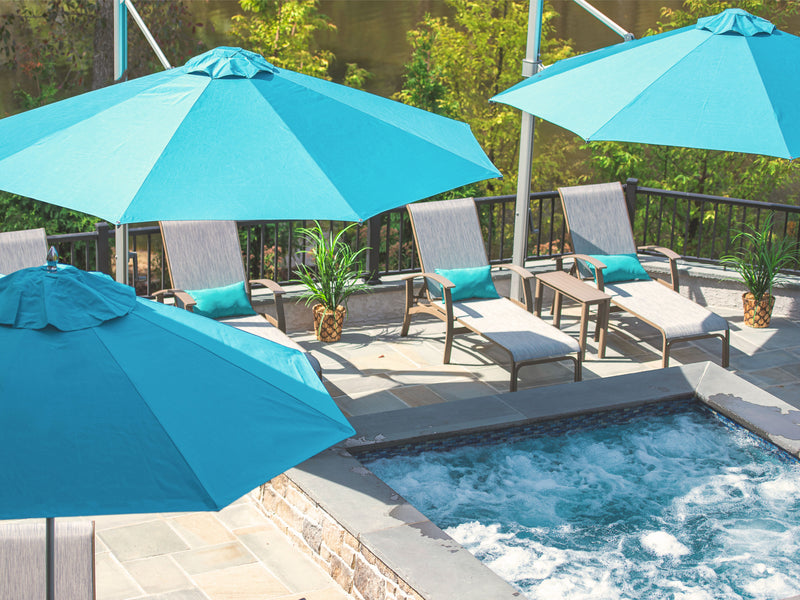 Frankford Aurora Cantilever Umbrella - Fiberglass