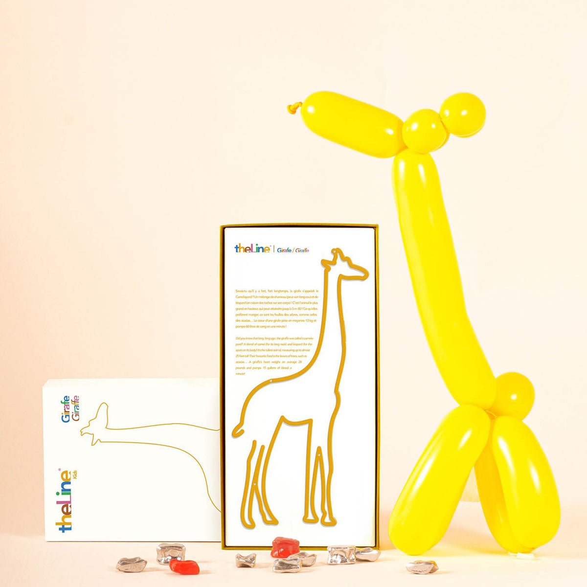 Stylish Giraffe Line art showcases a charming giraffe, ideal for decorating nurseries, playrooms, or children&#39;s rooms.