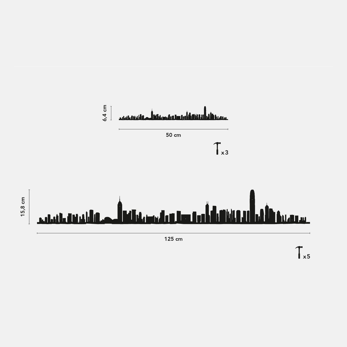 Elegant Hong Kong Line art celebrates the city’s blend of modernity and tradition, perfect for home or office décor.