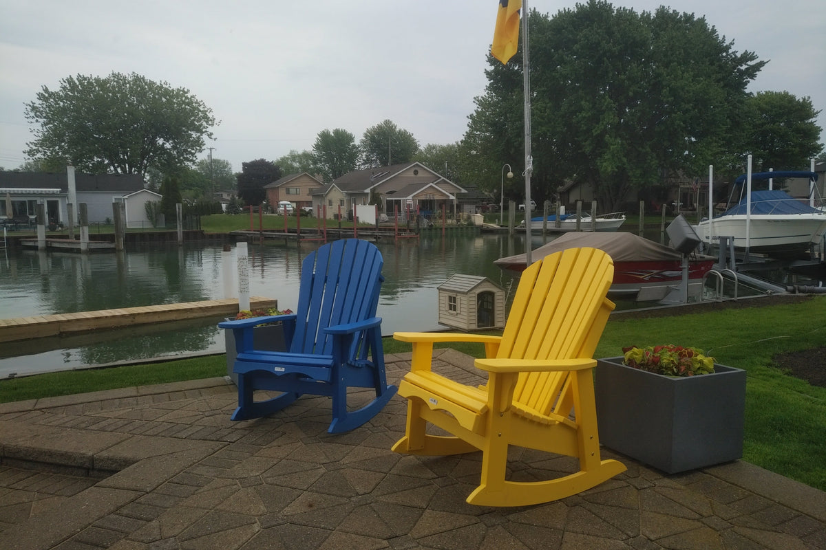 Krahn Adirondack Patio Rocker - Deluxe