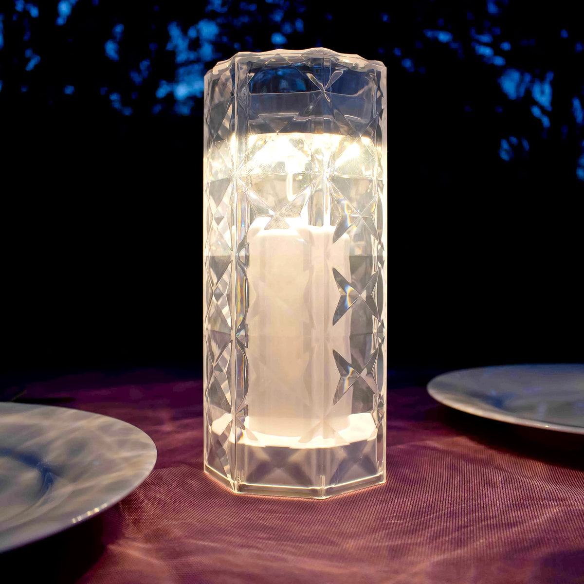Jack&lt;br&gt; Flame-effect Table Lamp