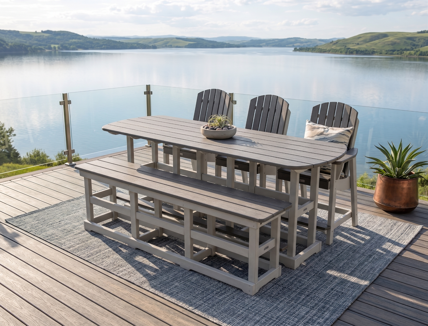 New! Available with benches