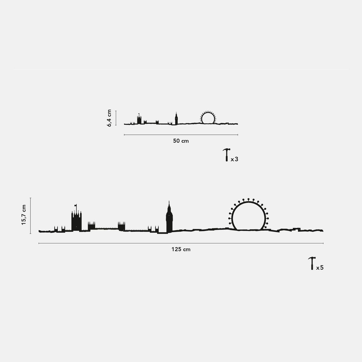 The London Line offers a panoramic view of the city&#39;s skyline, blending history and modernity in timeless style.