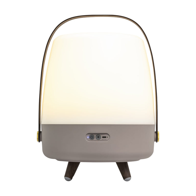 Kooduu Lite-up Play: Bluetooth speaker and LED lamp combo with warm light, perfect for pairing with another Lite-up Play.