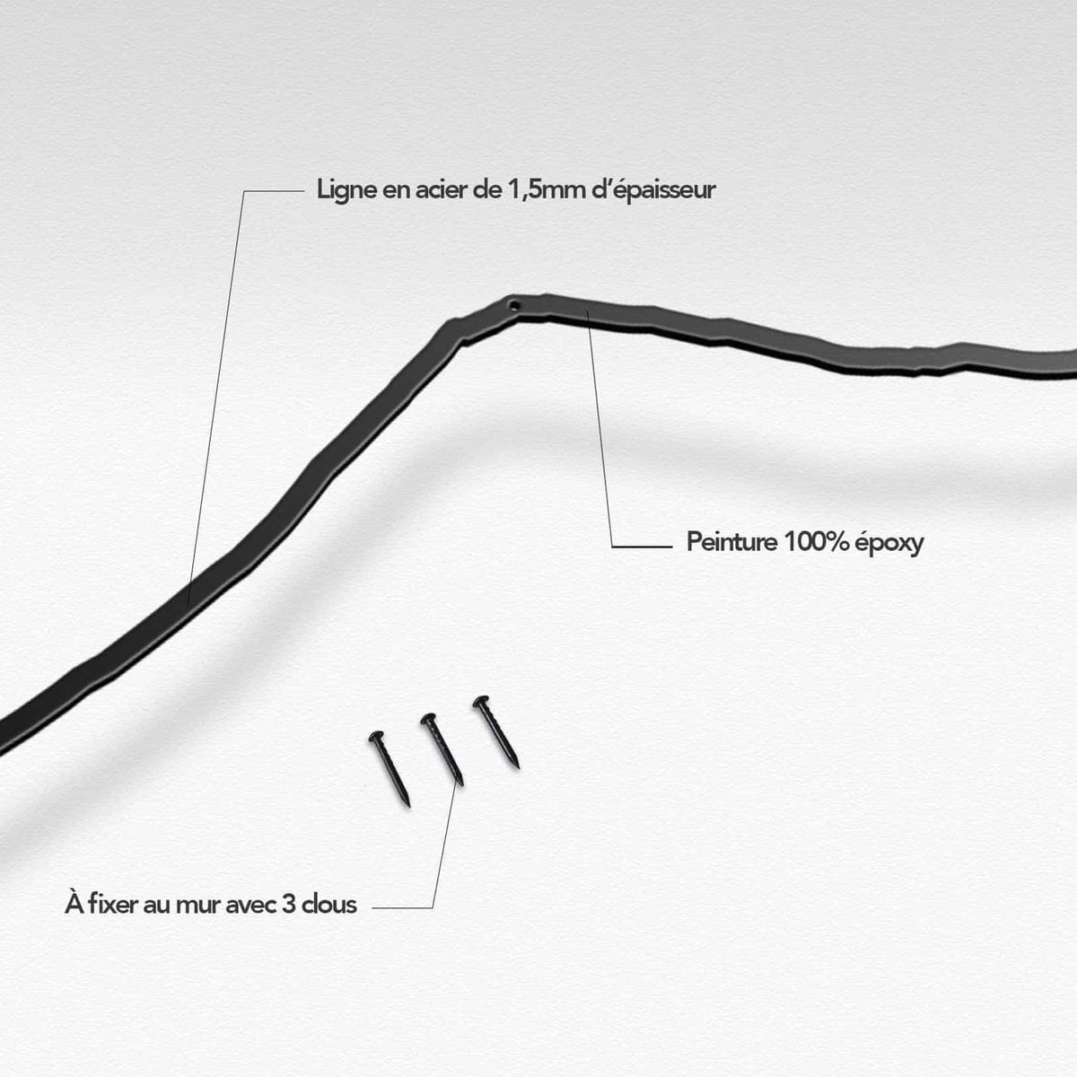 Minimalist Mount Fuji Line brings the serene beauty of Japan&#39;s iconic mountain into your space with timeless style.