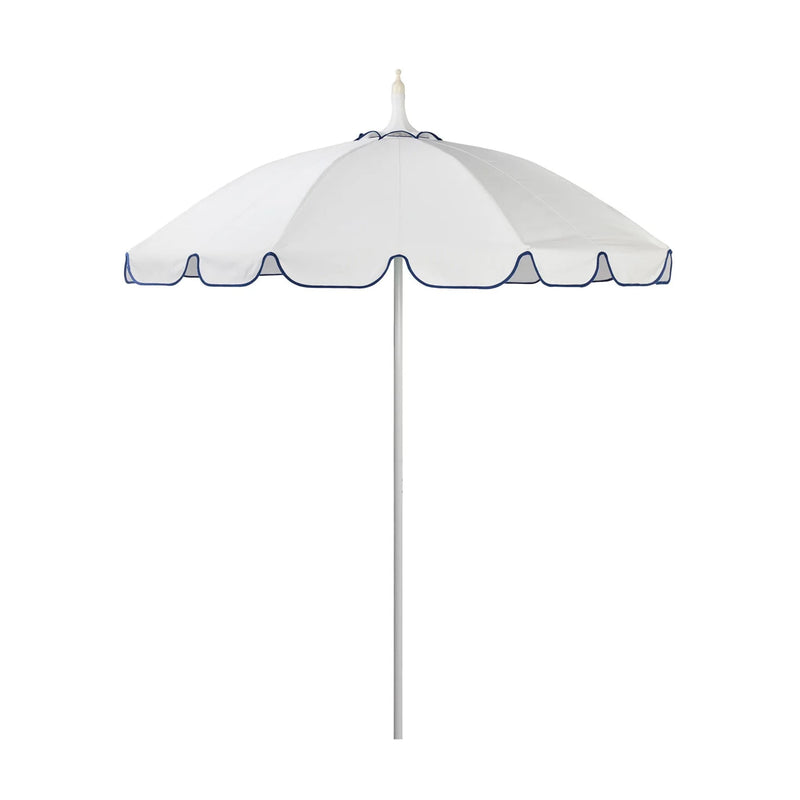 Finished in clean White, Pagoda combines vintage-inspired form, fade-resistant fabric, and a vented canopy for elegant, reliable outdoor shade.