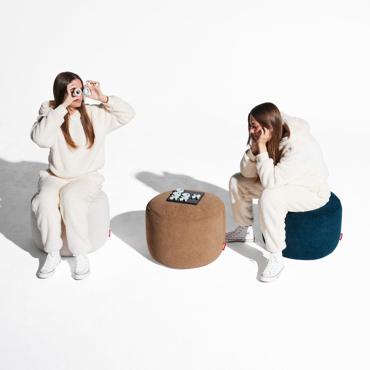 Point Cord Ottoman &amp; Footrest&lt;br&gt; Indoor Use