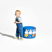 Point x Miffy is a compact, versatile pouf for seating, lounging, or relaxing.