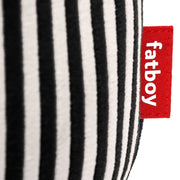 Close-up of the terry fabric in Black Cream.